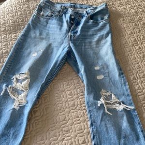 501 Levi cropped
